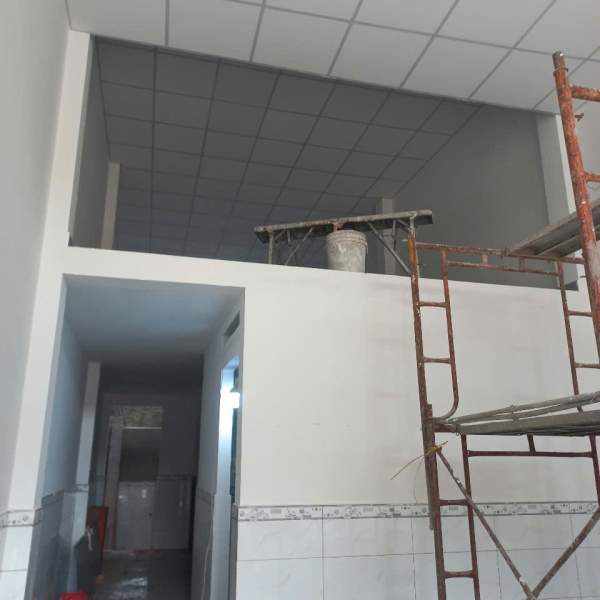 Cải tạo nhà có gác lửng, trần thạch cao