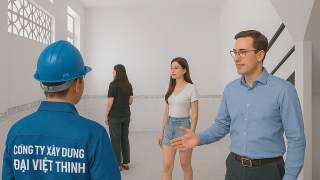 Cải tạo nhà nát thành nhà cho thuê ở Quận 8