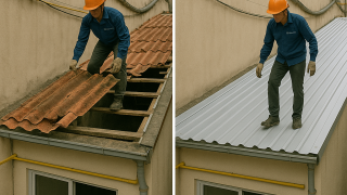 Thay Mái Tôn Cũ – Giải Pháp Chống Nóng Hiệu Quả