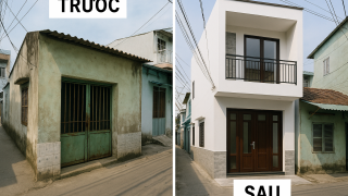 Cải Tạo Nhà Cấp 4 Thành Nhà 2 Tầng