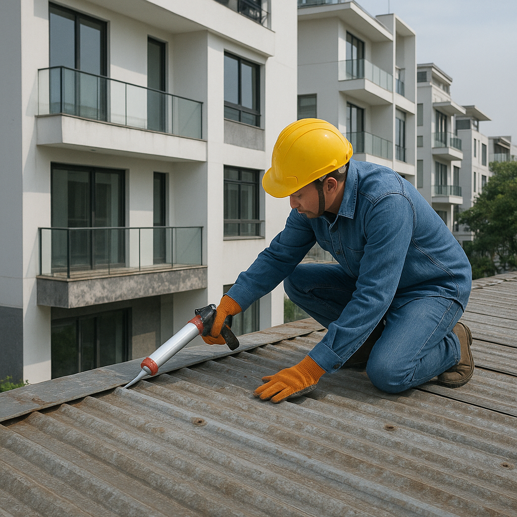 Sửa chữa nhà bị thấm nước lâu năm