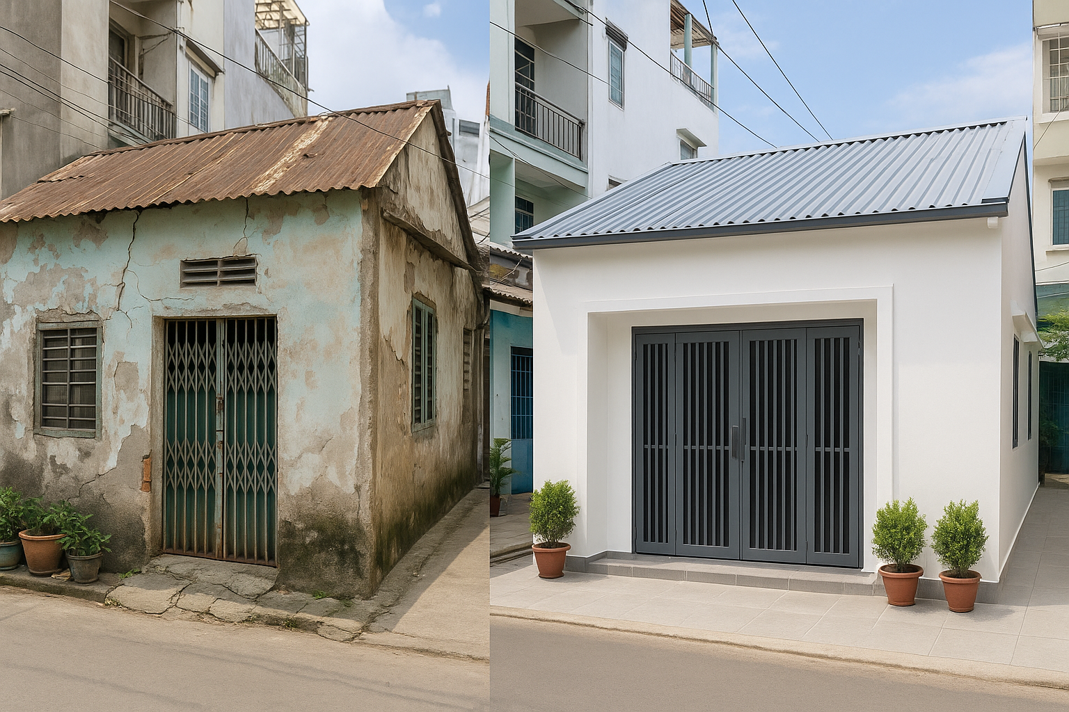 Sửa chữa nhà bị xuống cấp tại TP.HCM
